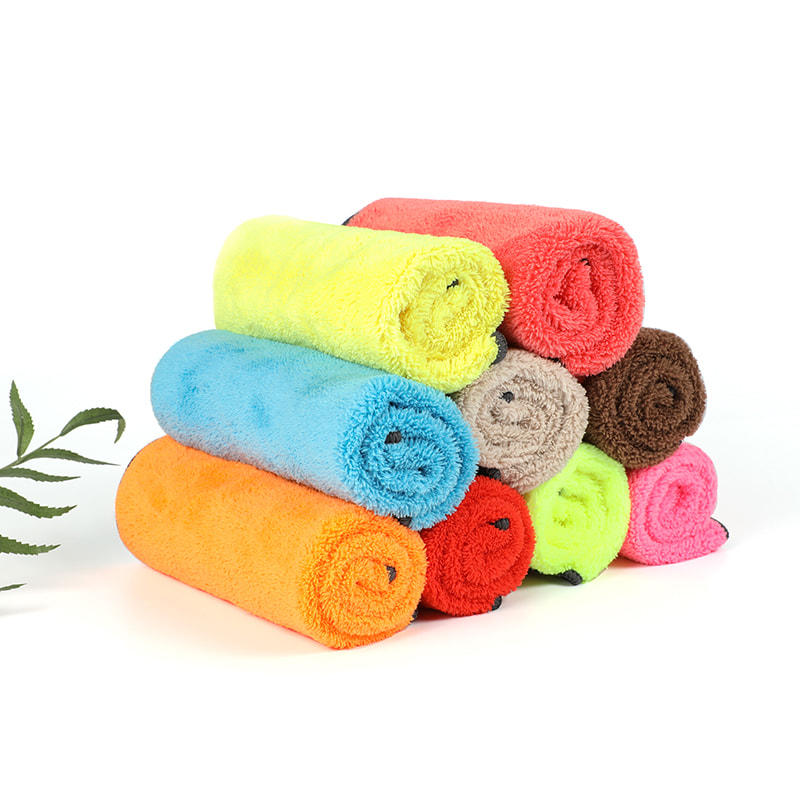 4PK coral fleece car towel/car cleaning/kitchen cleaning/bathroom cleaning/hand towel