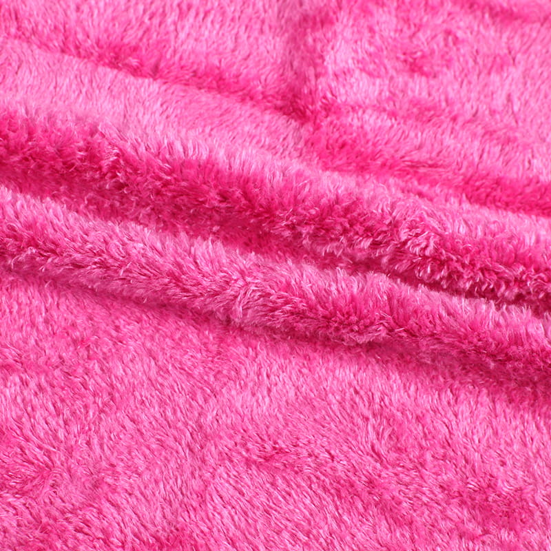 9PK Antibacterial Bright Coral Fleece Dish Towel