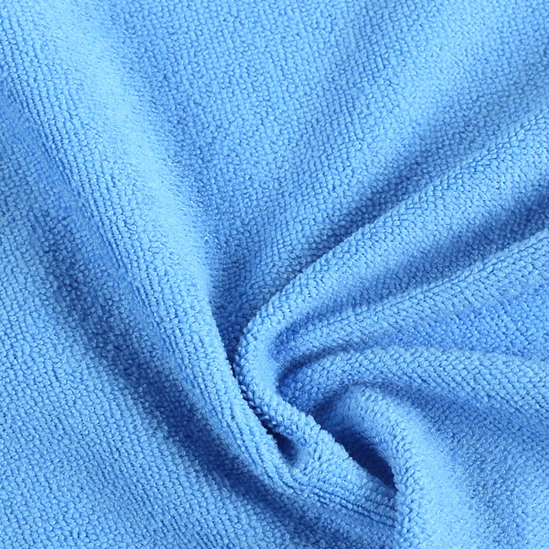 What are the performance characteristics of microfiber terry clot