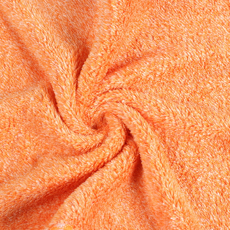 1PK Antibacterial Gypsophila Coral Fleece Car Towel