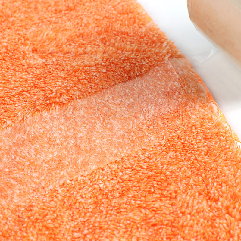 1PK Antibacterial Gypsophila Coral Fleece Car Towel