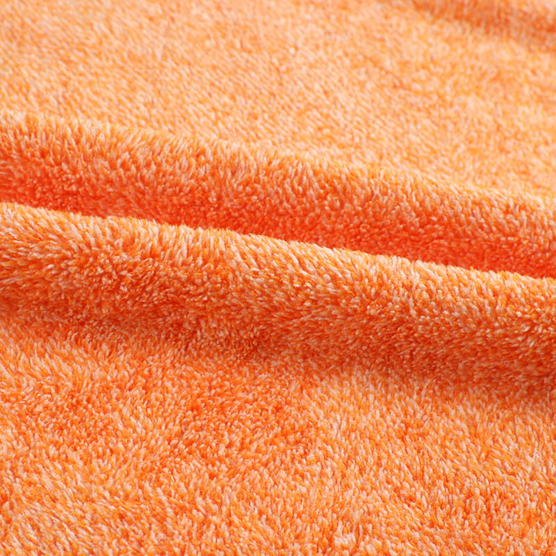 4PK Antibacterial Gypsophila Coral Fleece Car Towel